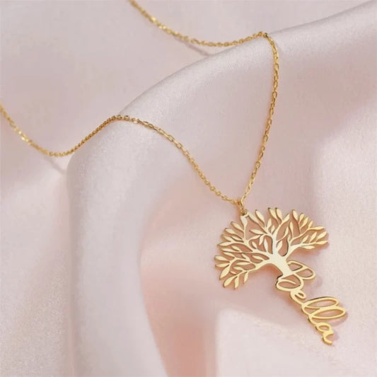 Tree Name Necklace